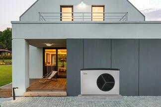 Einfamilienhaus mit Wärmepumpe von Solvis 