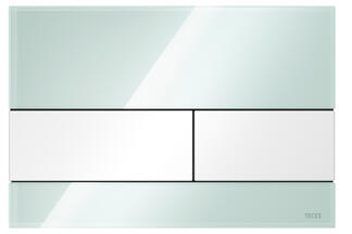 TECEsquare Betätigungsplatten glas & white