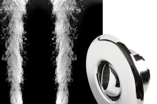 Luft- und Wasserdüse für Whirlpool