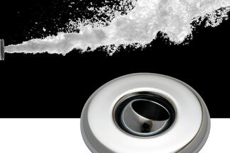 Luft- und Wasserdüse für Whirlpool
