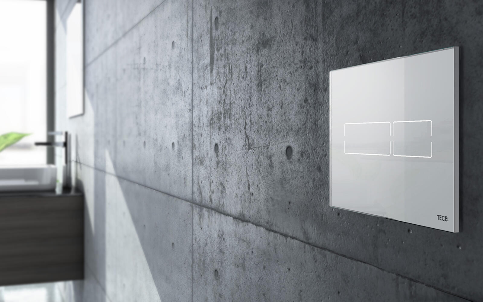 TECElux Mini Betätigungsplatte