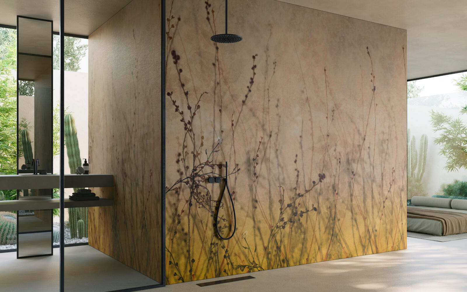 Glamora Tapete Anthuse